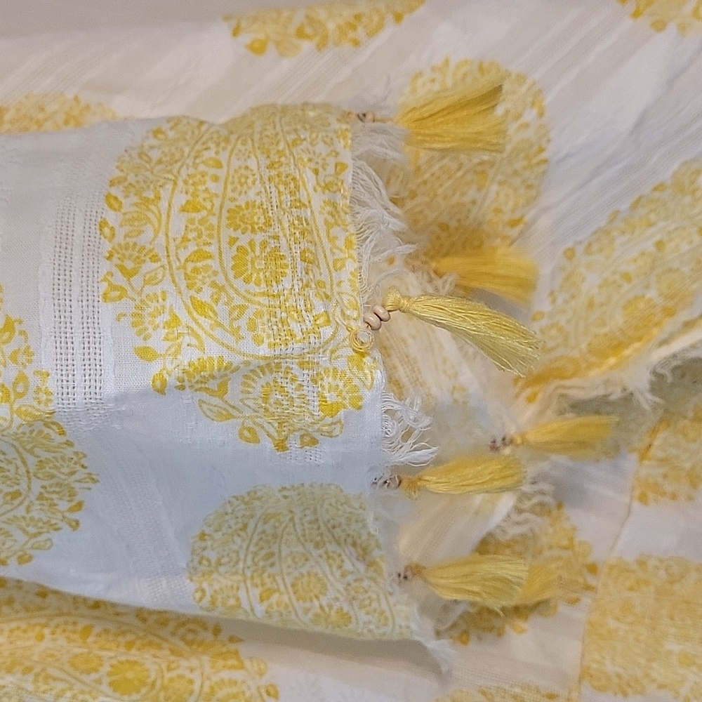 Vince Camuto Tasseled Wrap - Picture 5 of 7